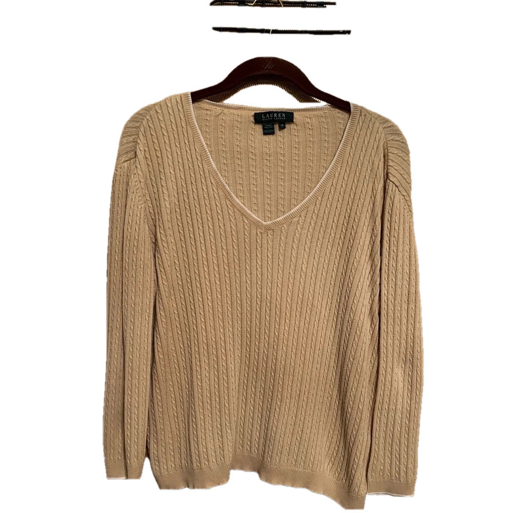 RALPH LAUREN~ 100% COTTON SWEATER/TOP~BLACK LABEL VINTAGE~12-14